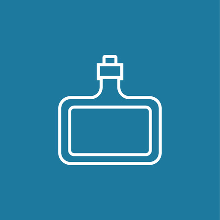 bottle of hard alcohol iconのイラスト素材