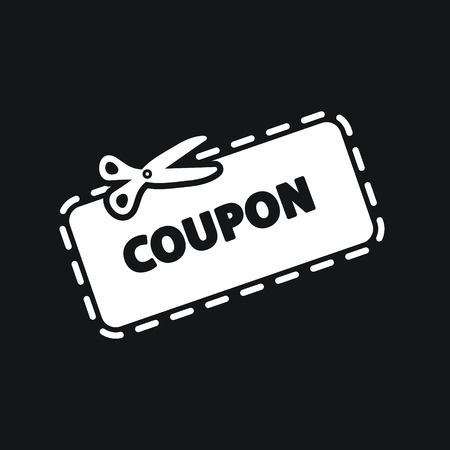 Discount Coupon Iconのイラスト素材