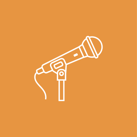 Microphone Iconのイラスト素材