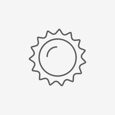 sun iconのイラスト素材