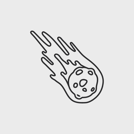 Flame meteoriteのイラスト素材