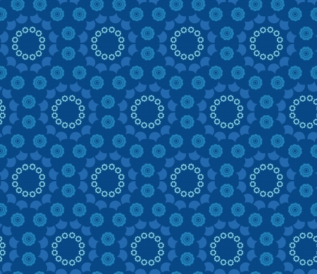 background with seamless floral patternのイラスト素材