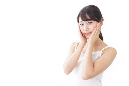 Skincare, moisturizing imageの写真素材