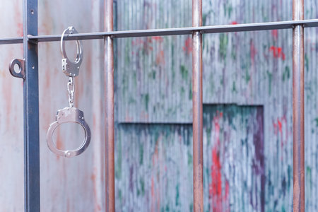 Prison crime  imageの写真素材