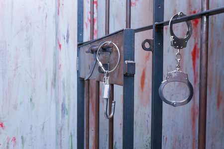 Prison crime  imageの写真素材