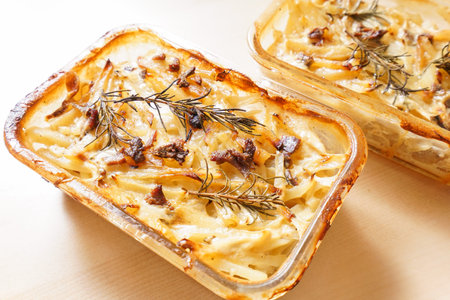 Homemade Jansson's temptationの写真素材
