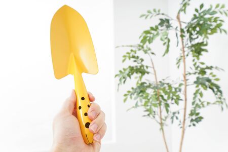 hand shovel imageの写真素材