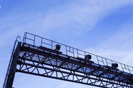 speed radar deviceの写真素材