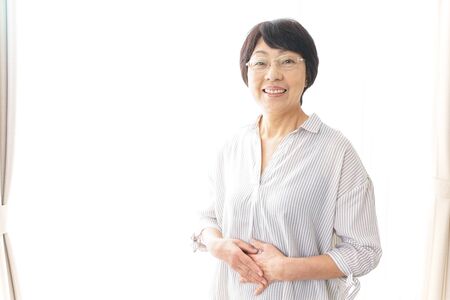 Senior woman imageの写真素材