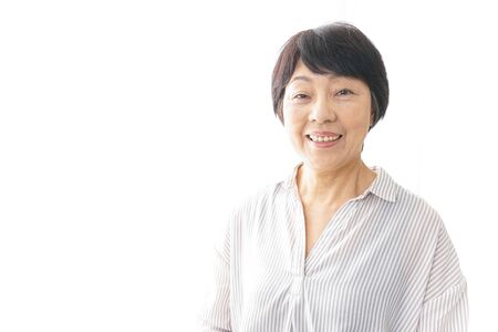 Senior woman imageの写真素材