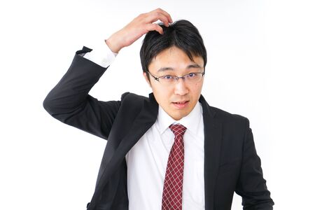 hair loss imageの写真素材