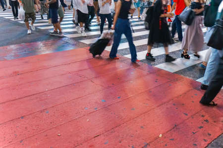 crossingの写真素材