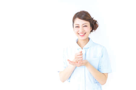nurse conceiving ideasの写真素材