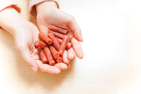 beef jerky imageの写真素材