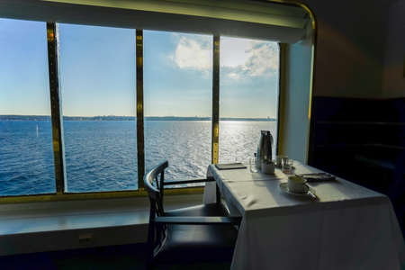 cruising travel imageの写真素材