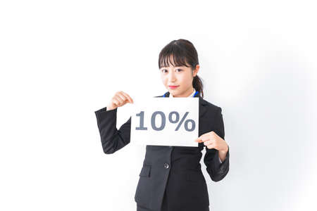 Young woman moving to new homeの写真素材