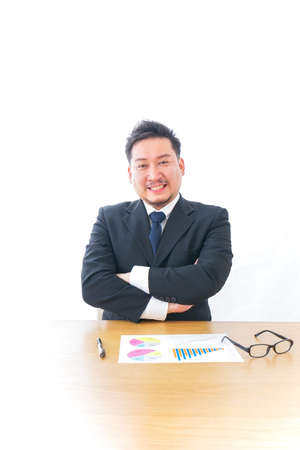 Worker in office imageの写真素材