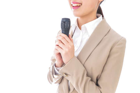 campaign speech imageの写真素材