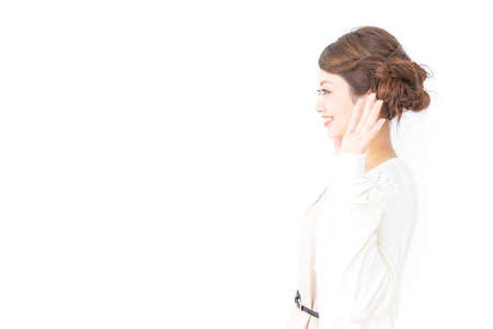 woman having a reunion with someoneの写真素材
