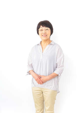 Senior woman imageの写真素材