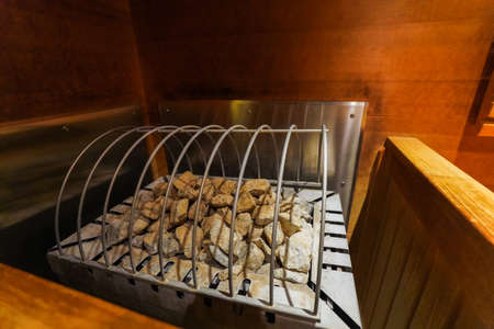 sauna warm imageの写真素材