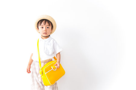 entering kindergarten imageの写真素材