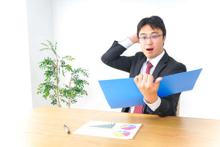 account settlement and audit imageの写真素材