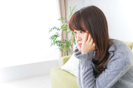 Young woman runningの写真素材