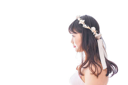 Young woman cheering sports gameの写真素材