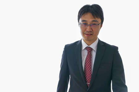 Businessman working at officeの写真素材