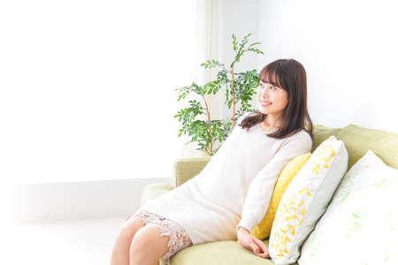 woman living aloneの写真素材