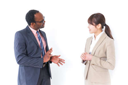 Businesspersons meeting imageの写真素材