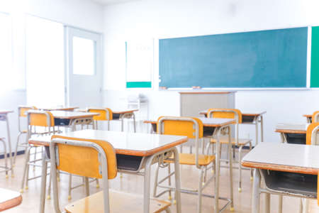 School classroom imageの写真素材