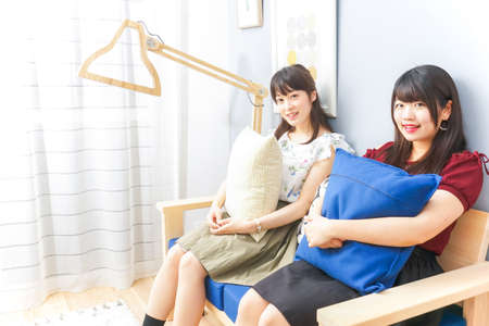 girls party imageの写真素材