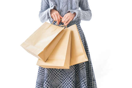 Shopping woman imageの写真素材