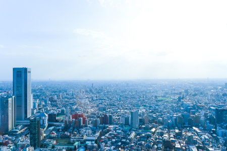 Tokyo landscape imageの写真素材