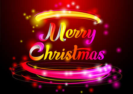 holiday greeting card, Christmas backgroundのイラスト素材