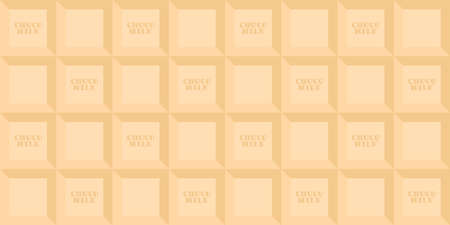 Seamless texture with white chocolate bar, vector illustration 10EPSのイラスト素材