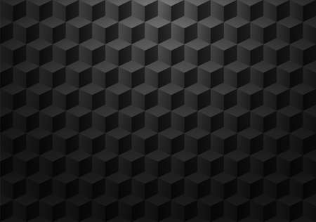 Abstract cube pattern, background 3d geometric shapesのイラスト素材