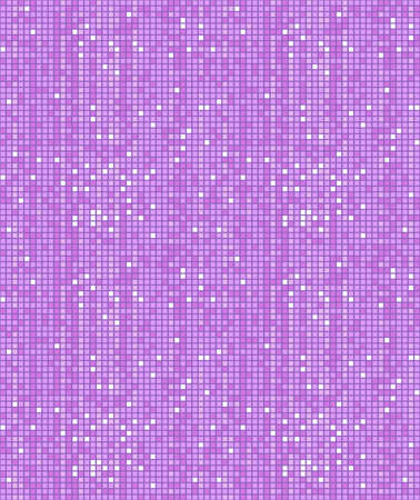 Pixel violet background, textured purple square mosaic, vector illustration 10eps.のイラスト素材