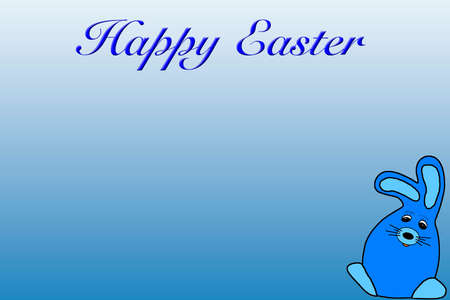 Seasons greetings - Happy Easterのイラスト素材