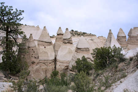 Top view into the canyonの写真素材