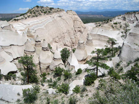 Top view into the canyonの写真素材