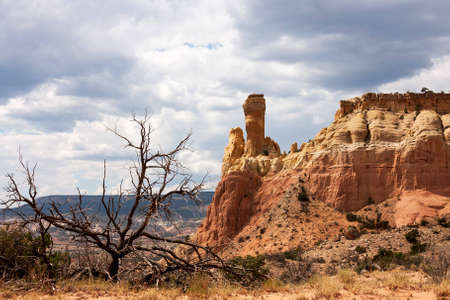Impressive and scenic landscape in New Mexicoの写真素材