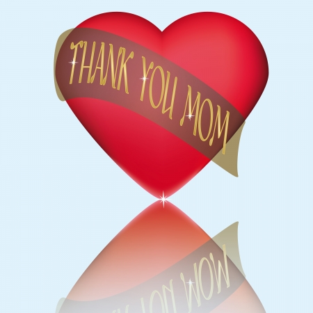 Illustration suitable as a thank you and commemorate Motherのイラスト素材