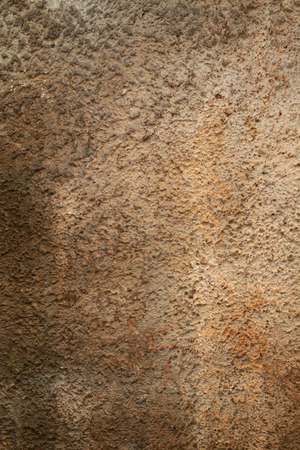 Rusty metal plate orange with a highly textured rustの写真素材