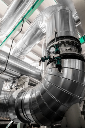 steel pipelineの写真素材