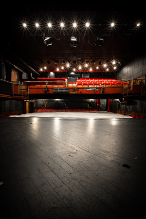 The inner part is an old theaterのeditorial素材