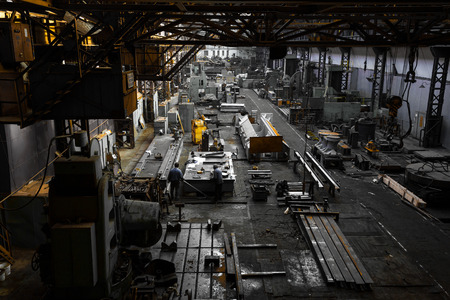 iron workshopの写真素材