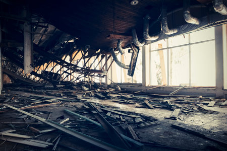 abandoned building